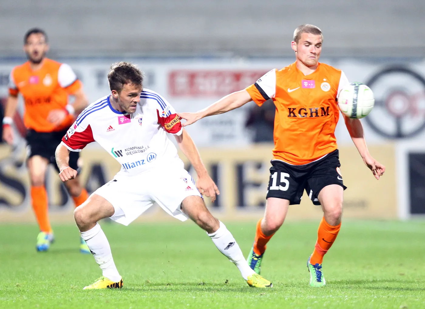 Mecz Górnika Zabrze z Zagłębiem Lubin