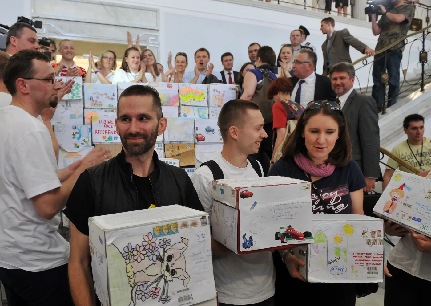 Elbanowscy w Sejmie z podpisami. Kopacz: Nie wiem, jak zagłosuję