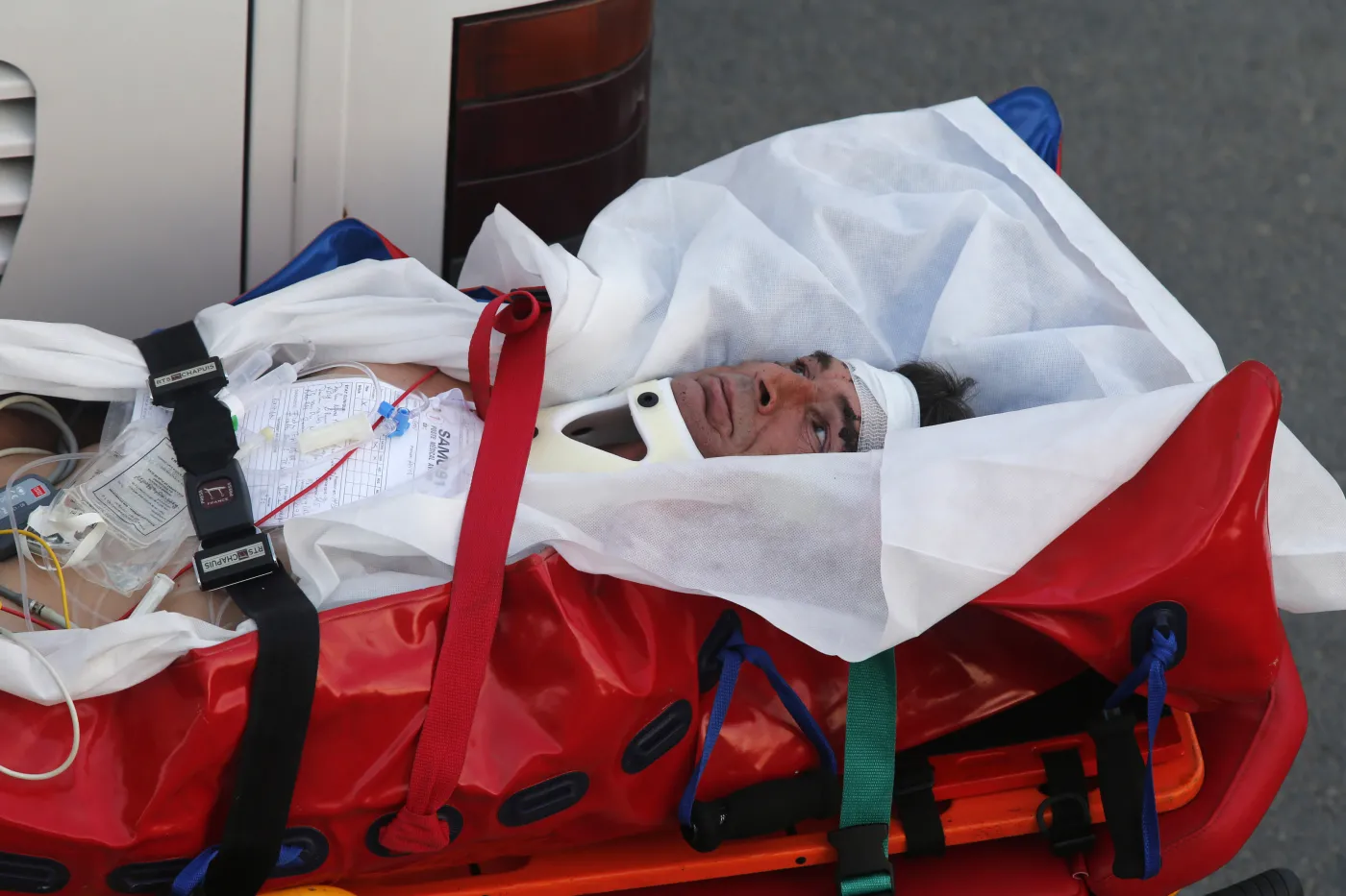 Katastrofa kolejowa we Francji. Pociąg wykoleił się pod Paryżem