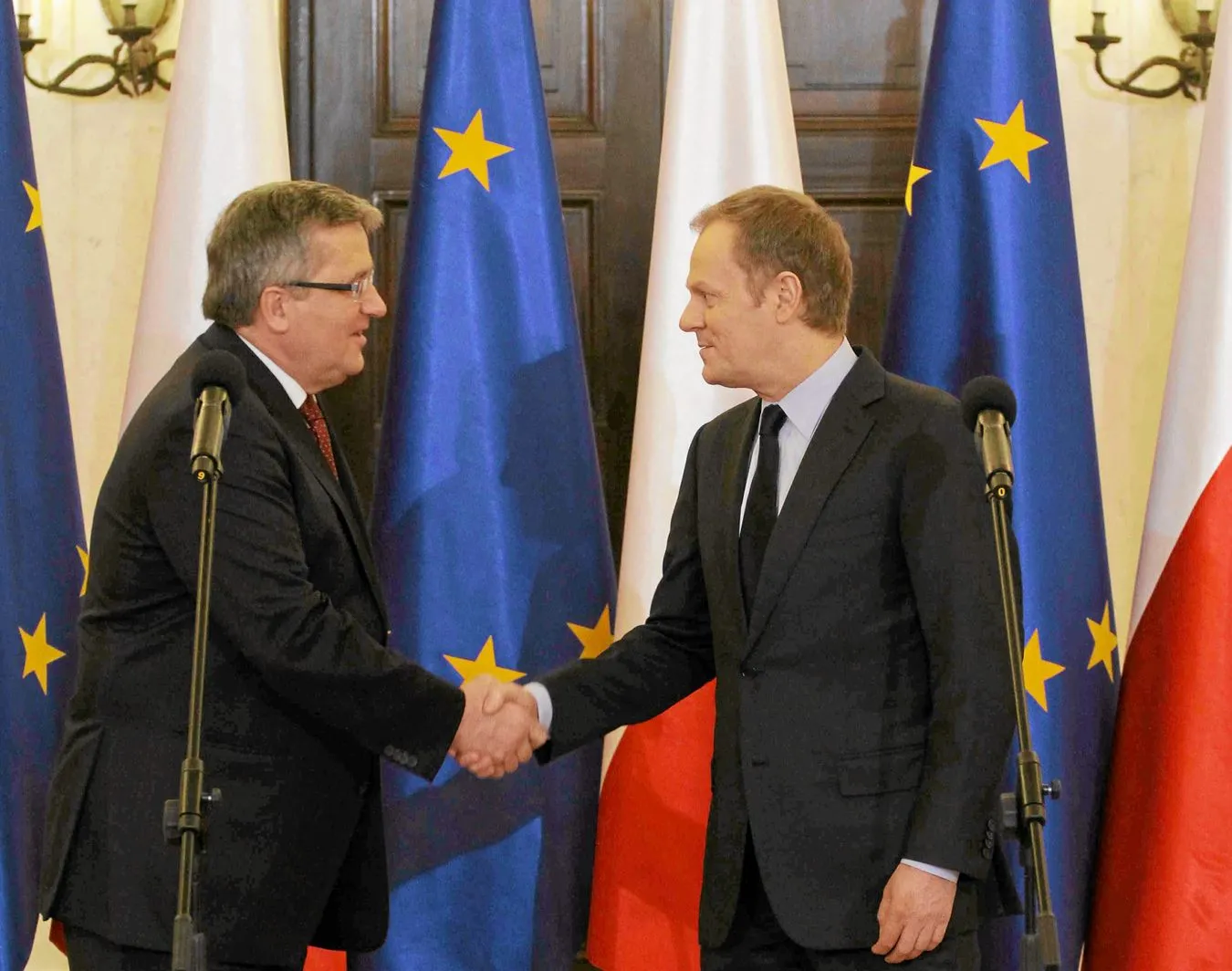 Prezydent liczy na wspólny głos w sprawie Ukrainy i spotkanie z Kaczyńskim