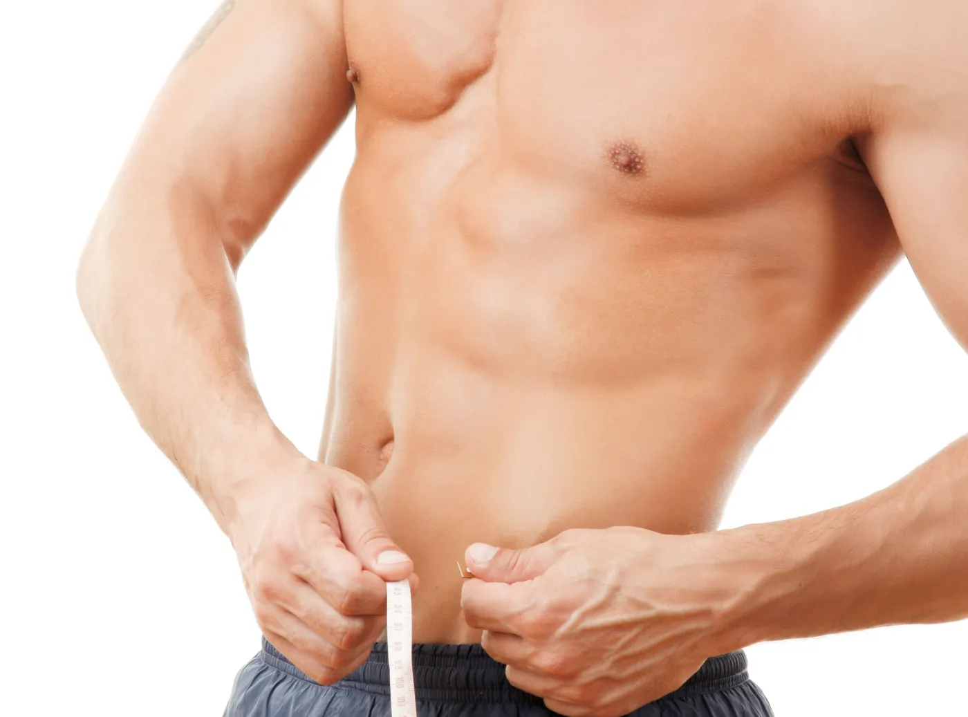 Szczupły, wysportowany mężczyzna 