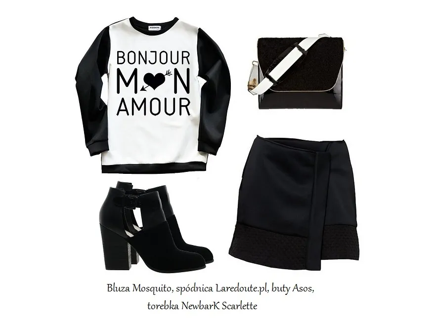 Duet czerni i bieli w minimalistycznym wydaniu STYLIZACJE