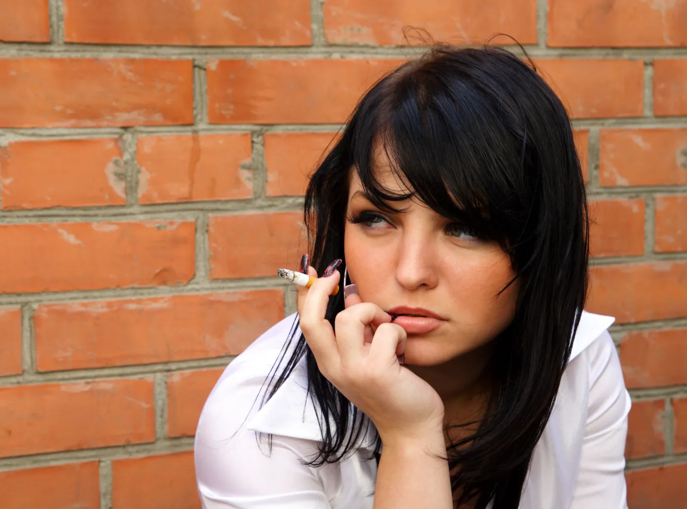 palenie papieros nałóg papierosy palacz palaczka