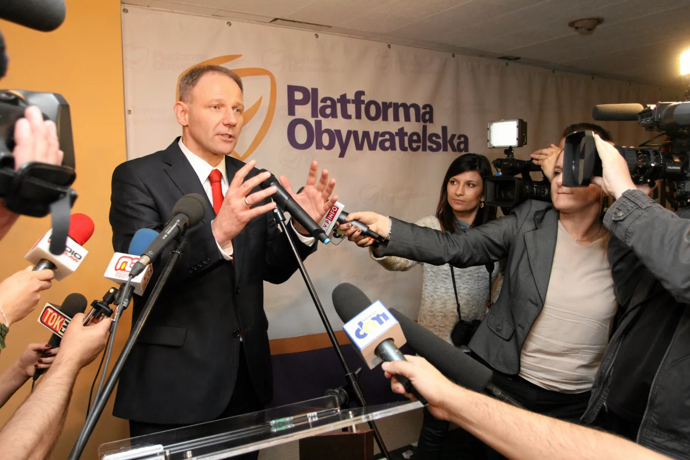 Europoseł i szef dolnośląskiej PO Jacek Protasiewicz