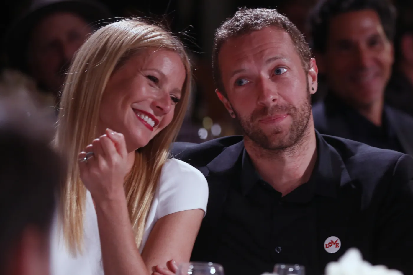 Chris Martin i Gwyneth Paltrow na jednym z nielicznych wspólnych zdjęć