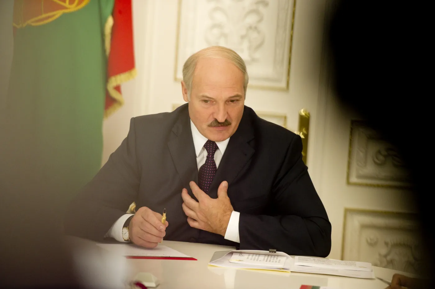 Prezydent Białorusi Aleksander Łukaszenka