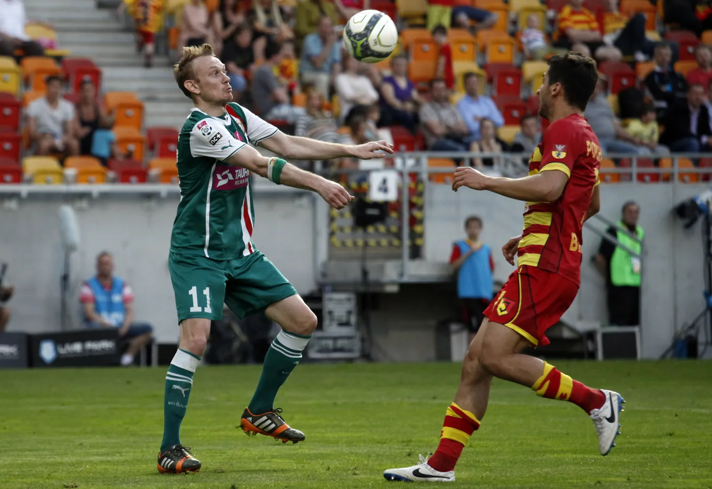 T-Mobile Ekstraklasa: Śląsk Wrocław - Jagiellonia Białystok 3:0