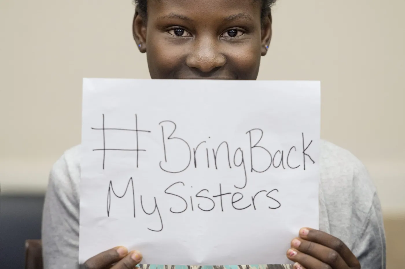 Deborah Peter, jedna z ocalałych z kwietniowego ataku Boko Haram na szkołę w Nigerii