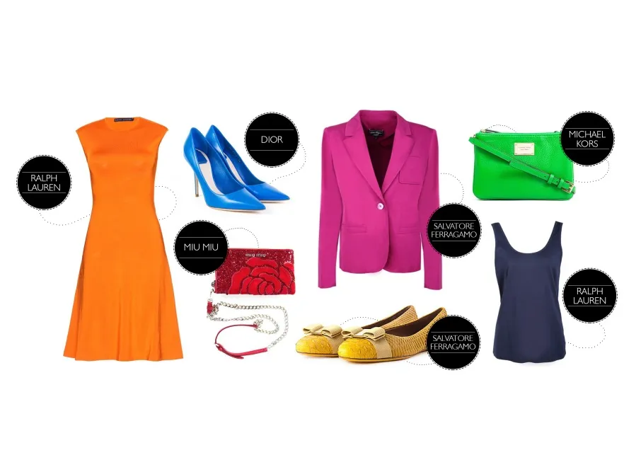 Color blocking - hitowy trend na lato 2014