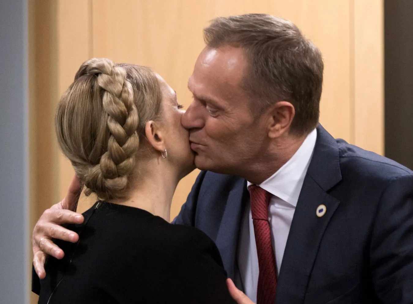 Julia Tymoszenko i Donald Tusk