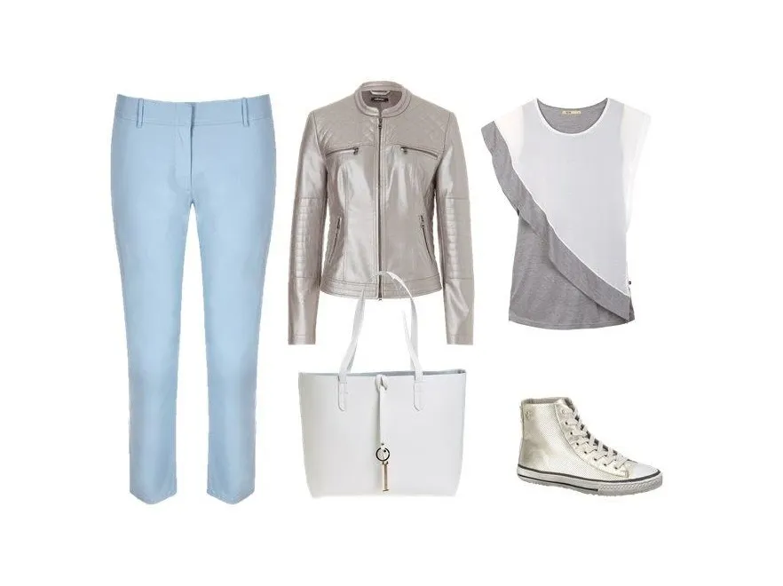 Szlachetny blask - stylizacje na wiosnę 2014