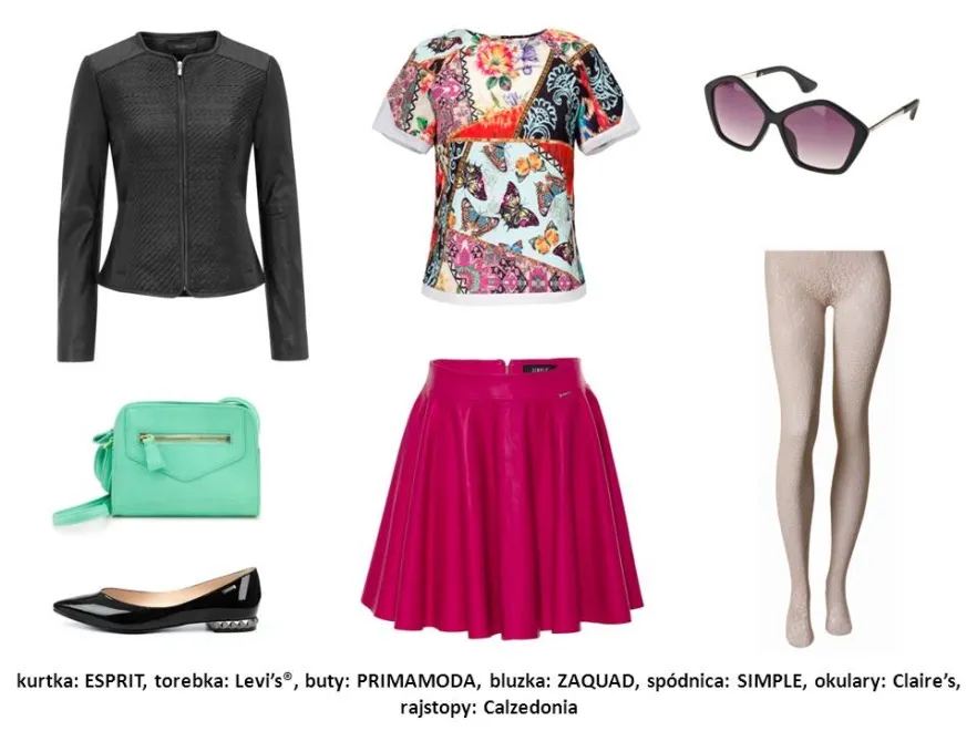 Druga skóra - STYLIZACJE na wiosnę 2014