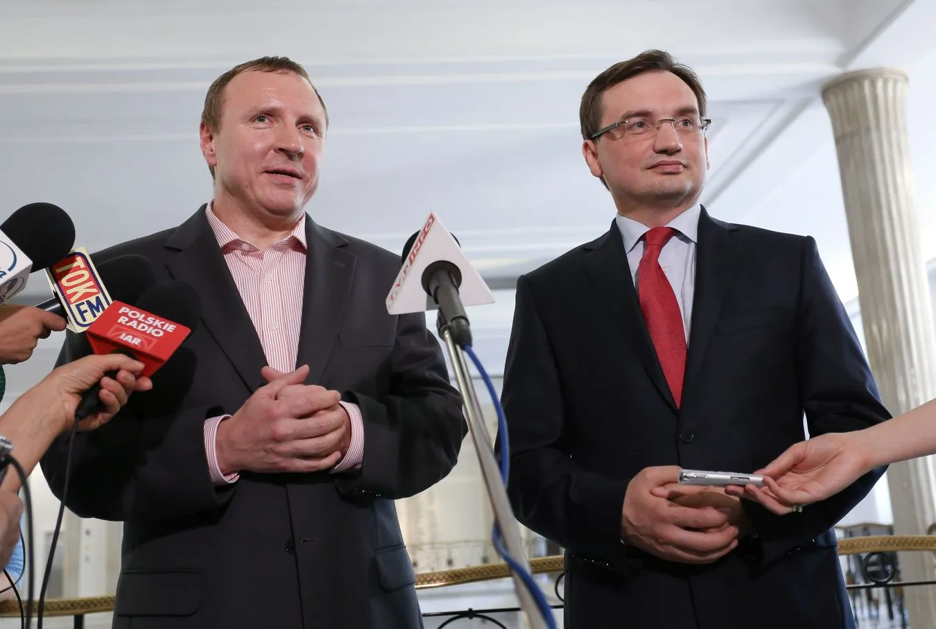 Jacek Kurski i Zbigniew Ziobro