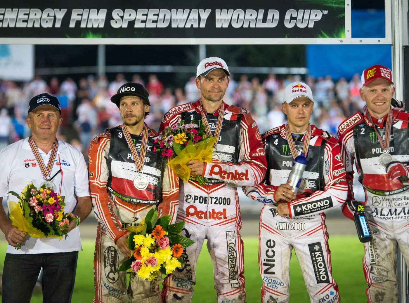 Marek Cieślak, Janusz Kołodziej, Piotr Protasiewicz, Jarosław Hampel, Krzysztof Kasprzak