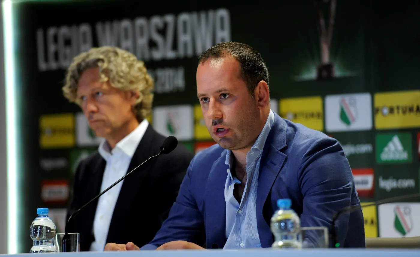 Bogusław Leśnodorski i Dariusz Mioduski