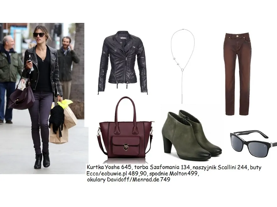 Kopia nie gorsza od oryginału: modne zestawy na różne okazje w stylu Alessandry Ambrosio