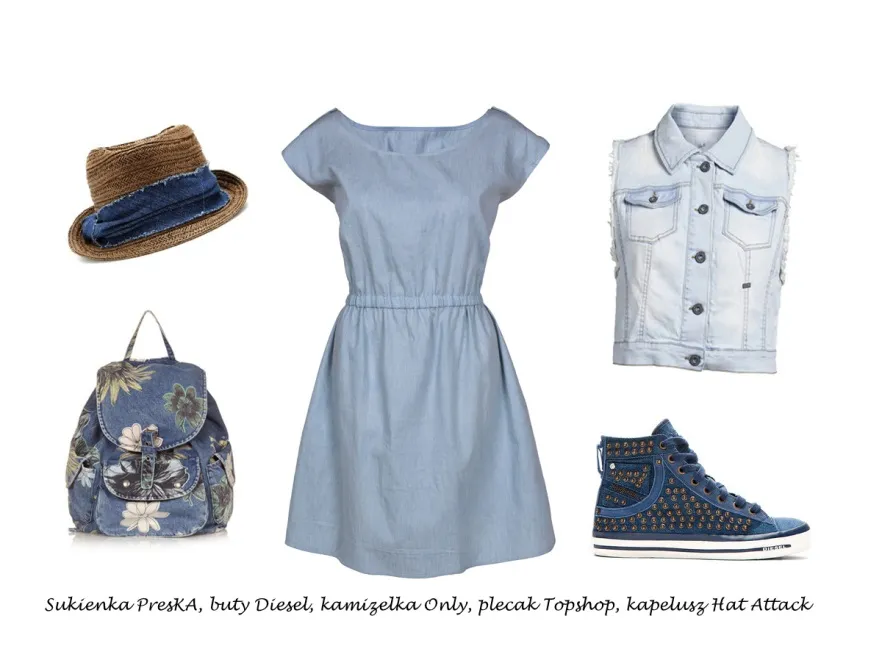 Tak się teraz nosi dżins: letnie STYLIZACJE z denimem w roli głównej