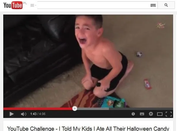 chłopiec wkręcony przez Jimmiego Kimmela