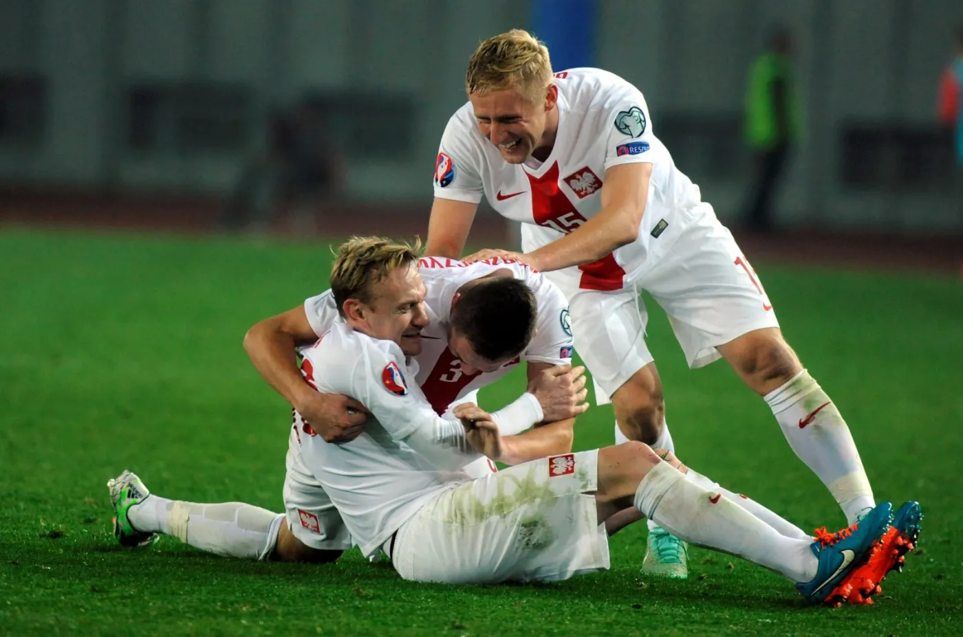 Glik, Krychowiak, Mila i Milik! Cztery gole Polaków w meczu z Gruzją! WIDEO