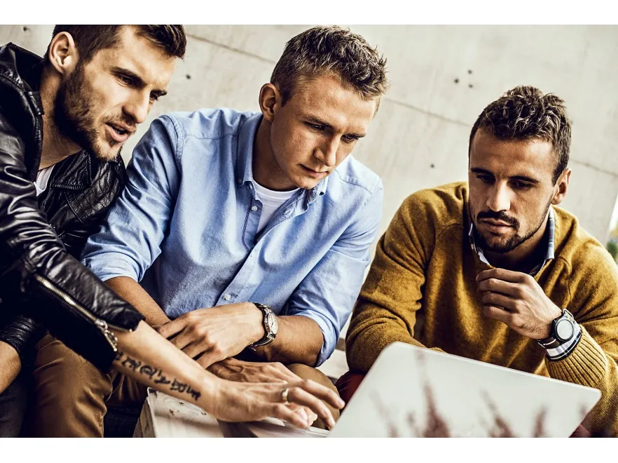 Ciasteczka do schrupania: superprzystojni polscy piłkarze w stylowej sesji