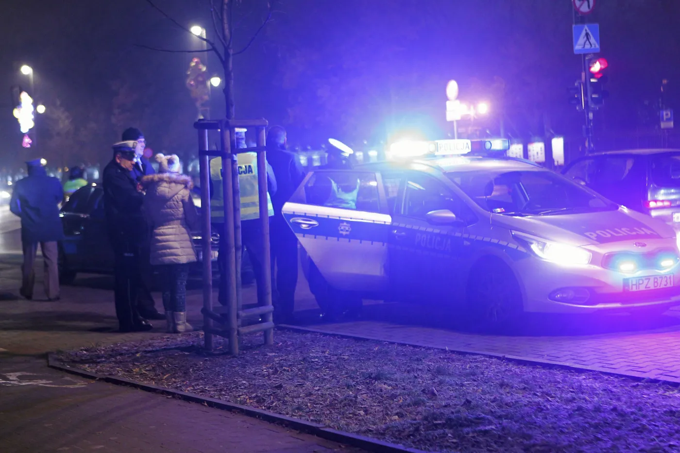 Kolizja prezydenckiego auta przed Belwederem. Ranne dziecko. ZDJĘCIA