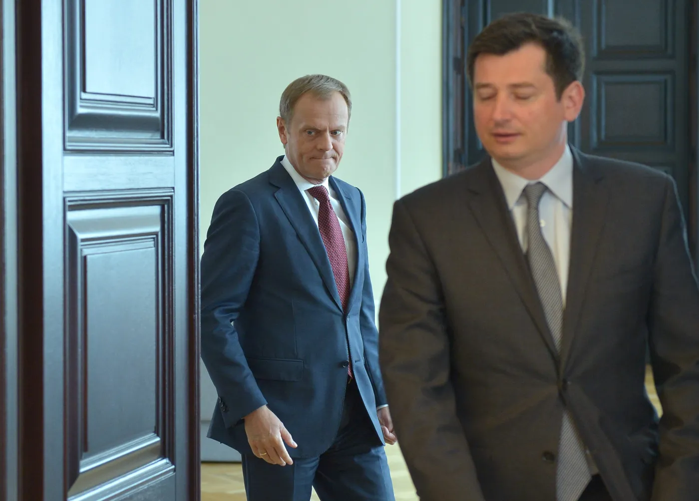 Igor Ostachowicz i Donald Tusk