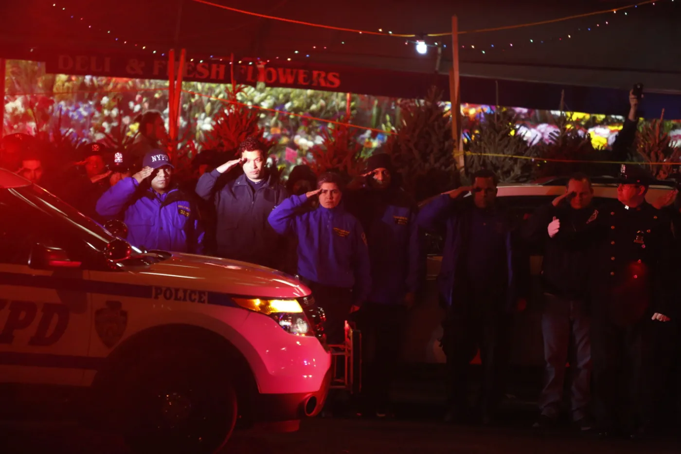 W Nowym Jorku zastrzelono dwóch policjantów. ZDJĘCIA z miejsca zbrodni