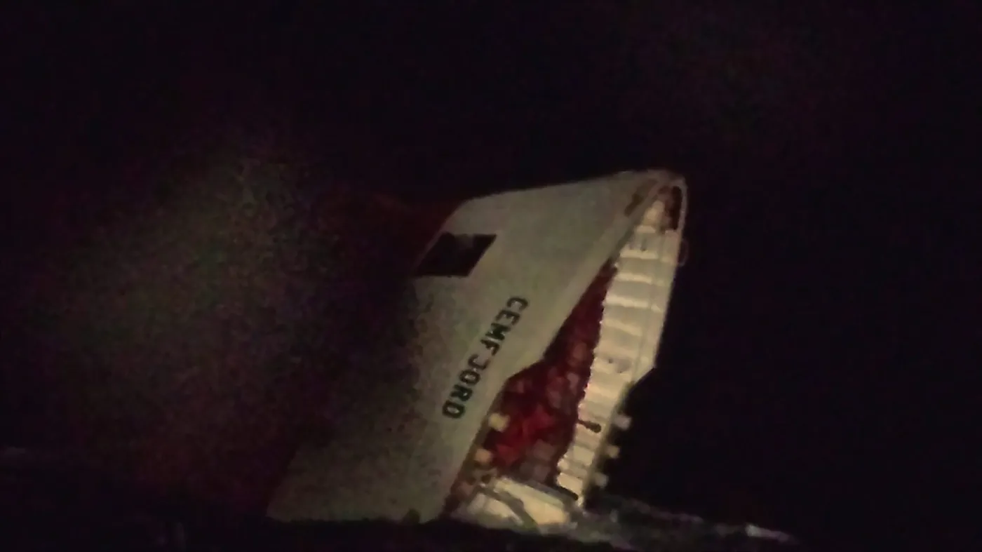 Koniec poszukiwań Polaków z cementowca "Cemfjord"