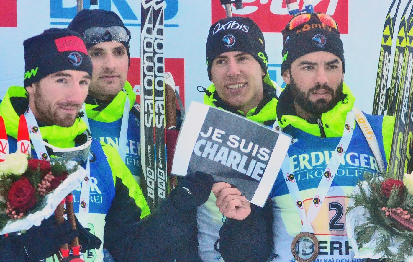 Sportowcy oddali hołd ofiarom zamachu na redakcję "Charlie Hebdo". ZDJĘCIA