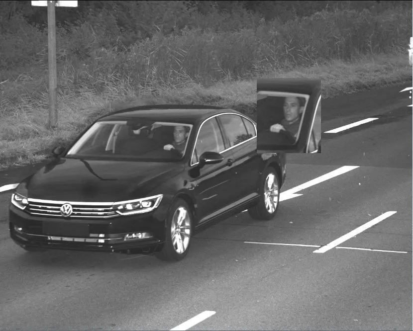 Skradziony volkswagen passat i złodziej