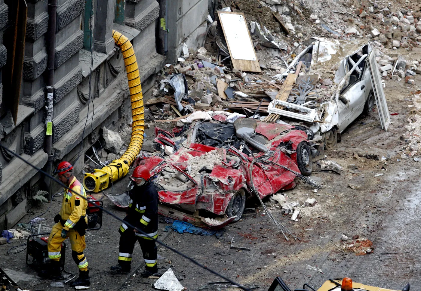 Ratownicy o akcji w Katowicach: To jedno z naszych najtrudniejszych zadań