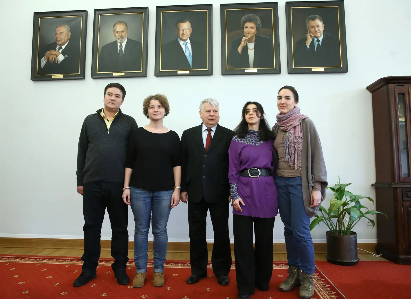 Borusewicz spotkał się z młodymi Rosjanami. "Chcę im podziękować"