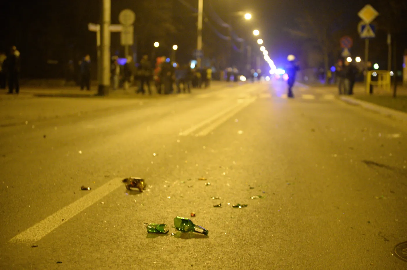 Nocne zamieszki w Legionowie po śmierci 19-latka