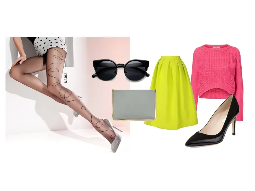 Rajstopy dla kobiet bez wcięcia w kostce