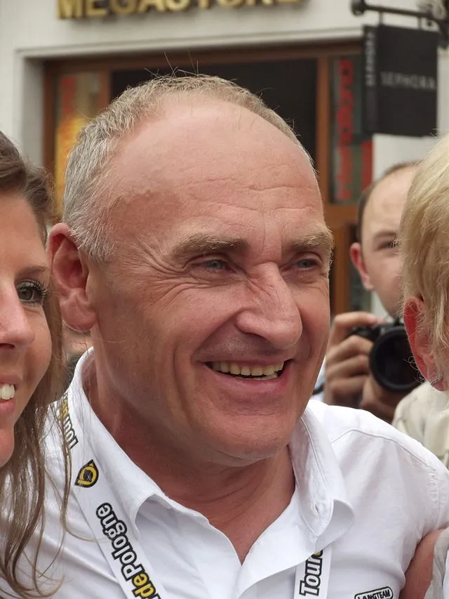 Czesław Lang podczas ostatniego etapu 68. Tour de Pologne w Krakowie