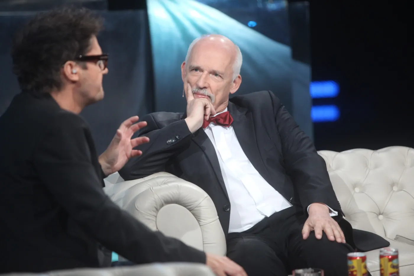 Janusz Korwin-Mikke w programie "Kuba Wojewódzki"