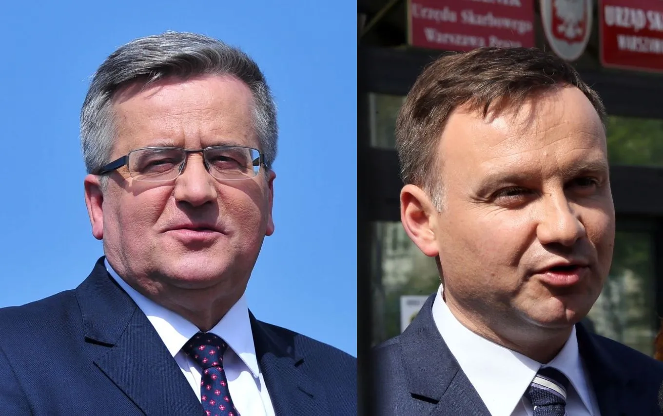 Bronisław Komorowski i Andrzej Duda