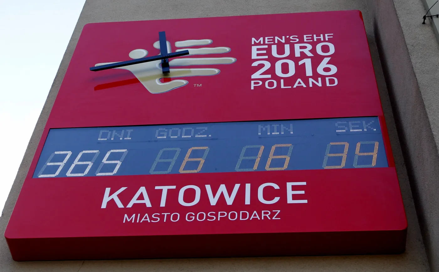 W Katowicach już odmierzają czas do rozpoczęcia Euro 2016 w piłce ręcznej. ZDJĘCIA