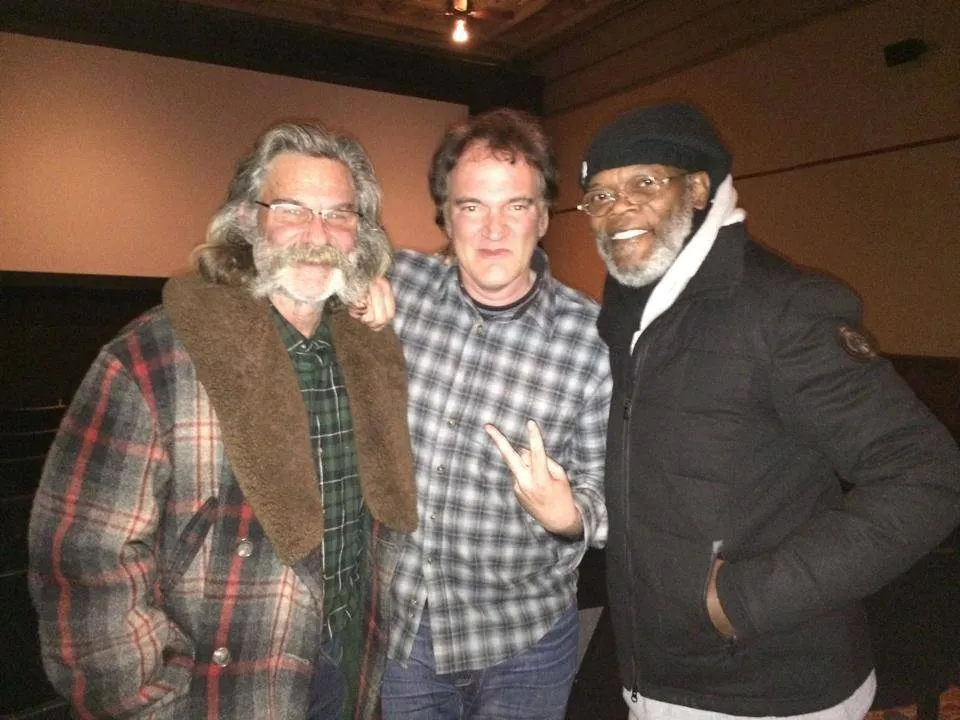 Kurt Russell, Quentin Tarantino i Samuel L. Jackson
