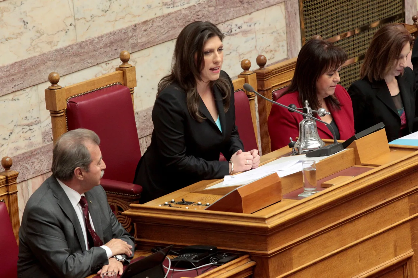 Zoe Konstantopoulou, nowa szefowa greckiego parlamentu