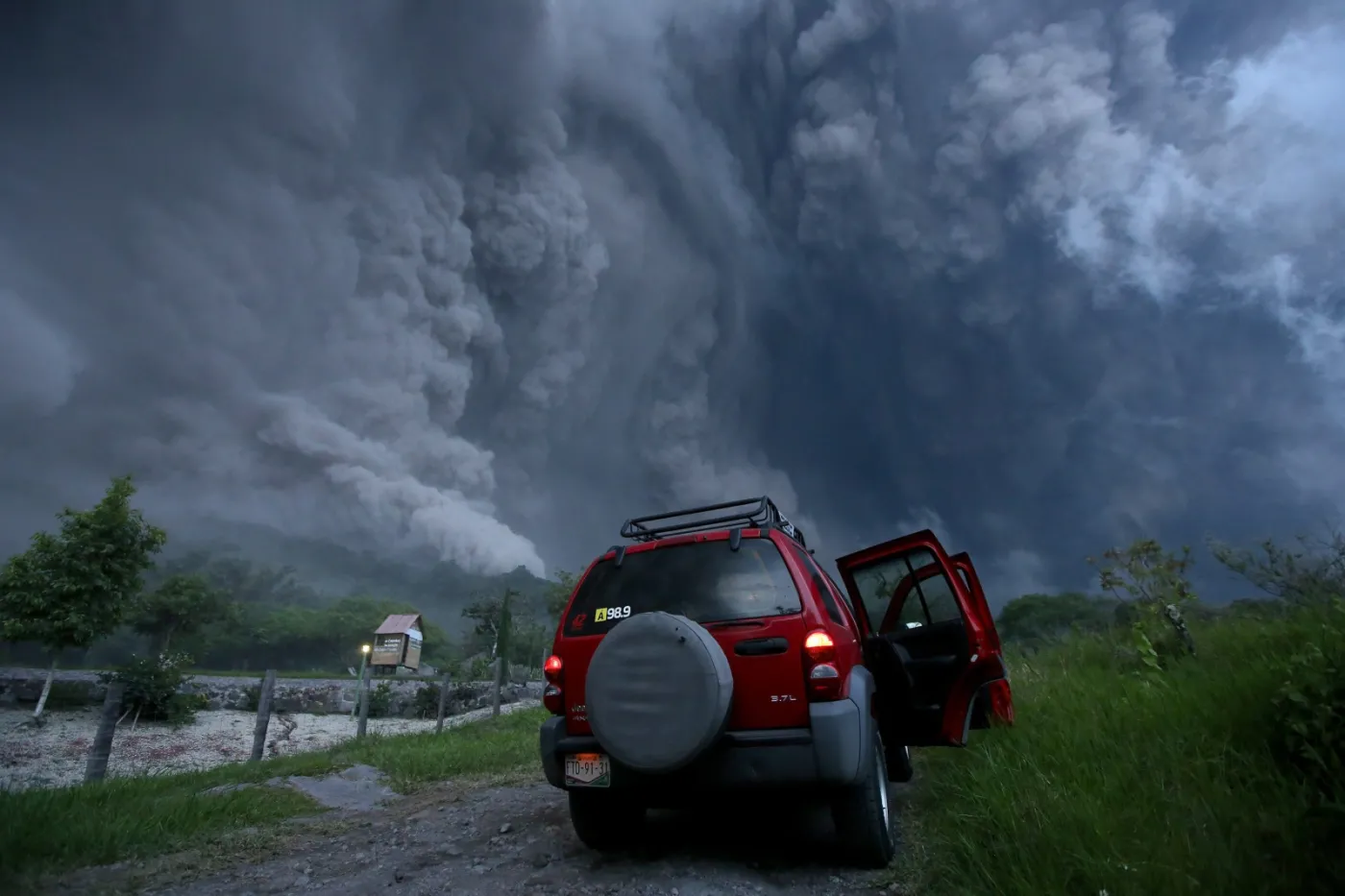Pył wyrzucony na wysokość 7 kilometrów. Ożył meksykański wulkan Colima