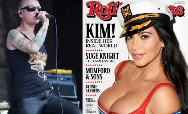 Sinead O'Connor wzywa do bojkotu "Rolling Stone'a" za okładkę z Kim Kardashian