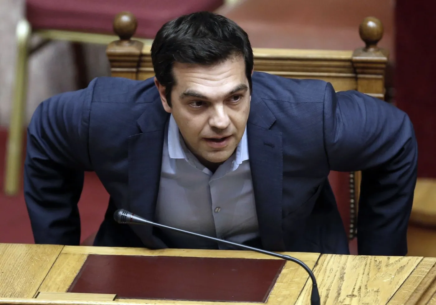 Premier Grecji Aleksis Tsipras