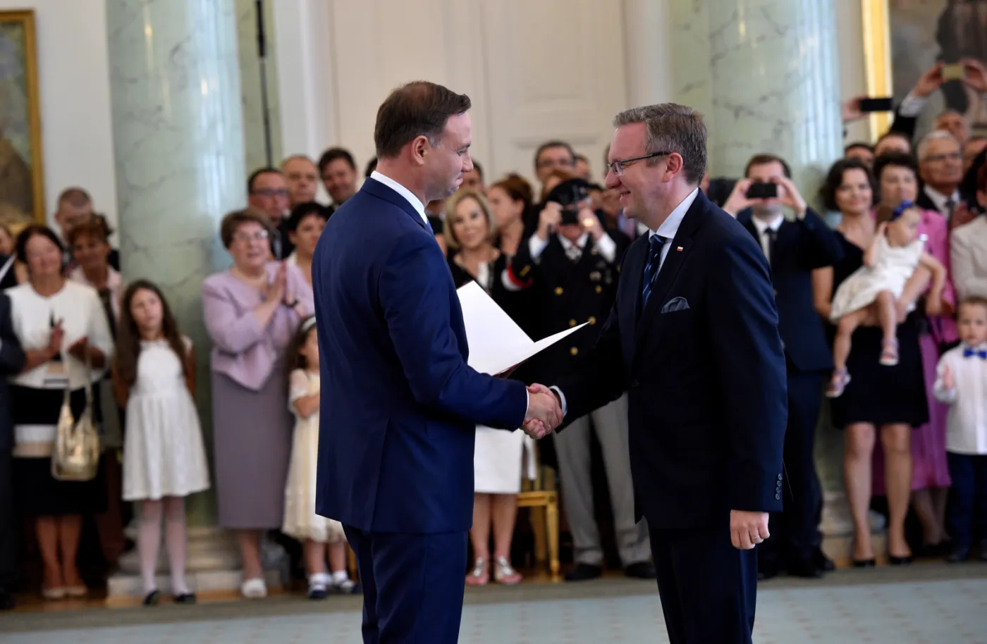 Prezydenta Andrzej Duda powołał Krzysztofa Szczerskiego na sekretarza stanu w KPRP odpowiedzialnego za sprawy zagraniczne