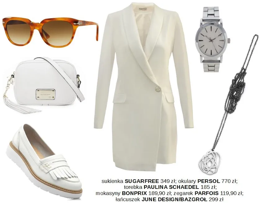 Monokolor od stóp do głów: letnie STYLIZACJE w bieli