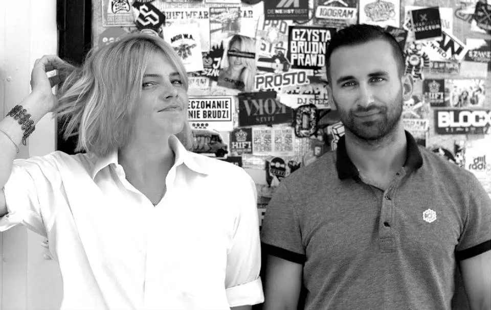 Ania Dąbrowska i Olek "CzarnyHiFi" Kowalski
