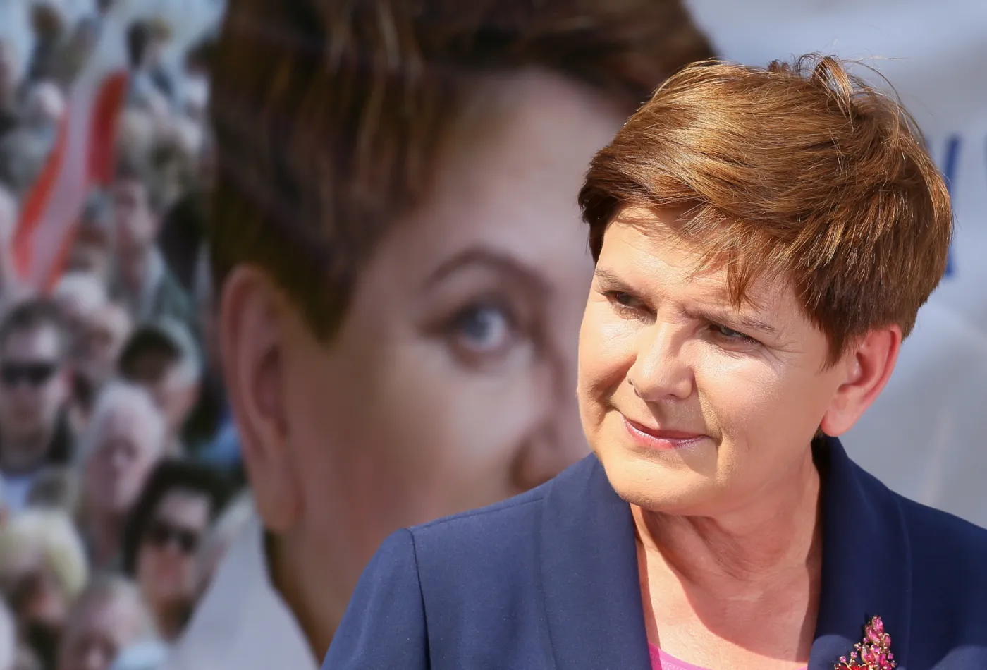 Kandydatka PiS na premiera Beata Szydło podczas wystąpienia nt. "Pokażmy, że #DamyRadę"