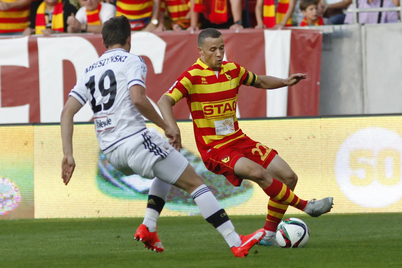 Ekstraklasa: Jagiellonia Białystok - Legia Warszawa 1:1