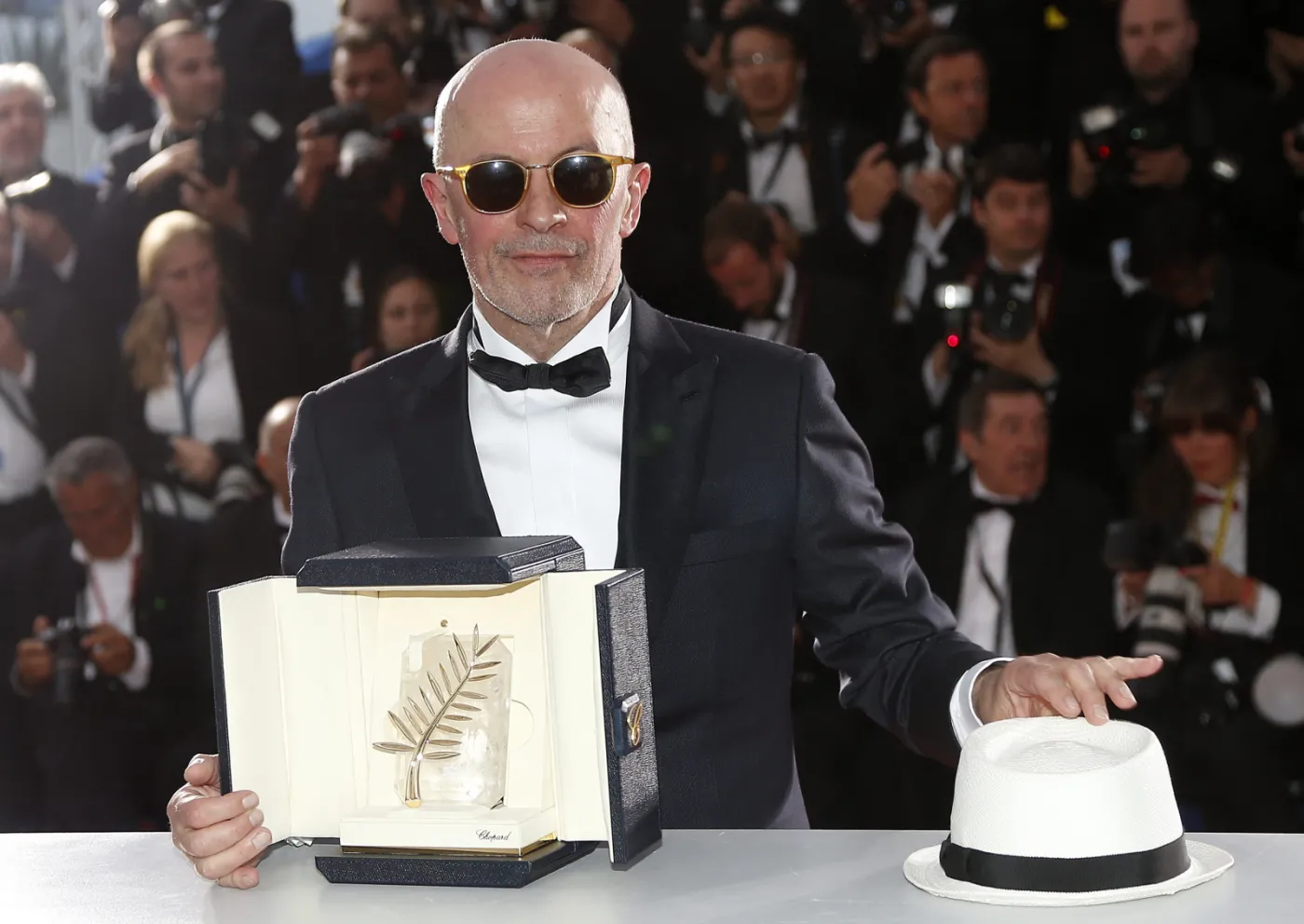 Jacques Audiard ze Złotą Palmą festiwalu w Cannes za film "Dheepan"