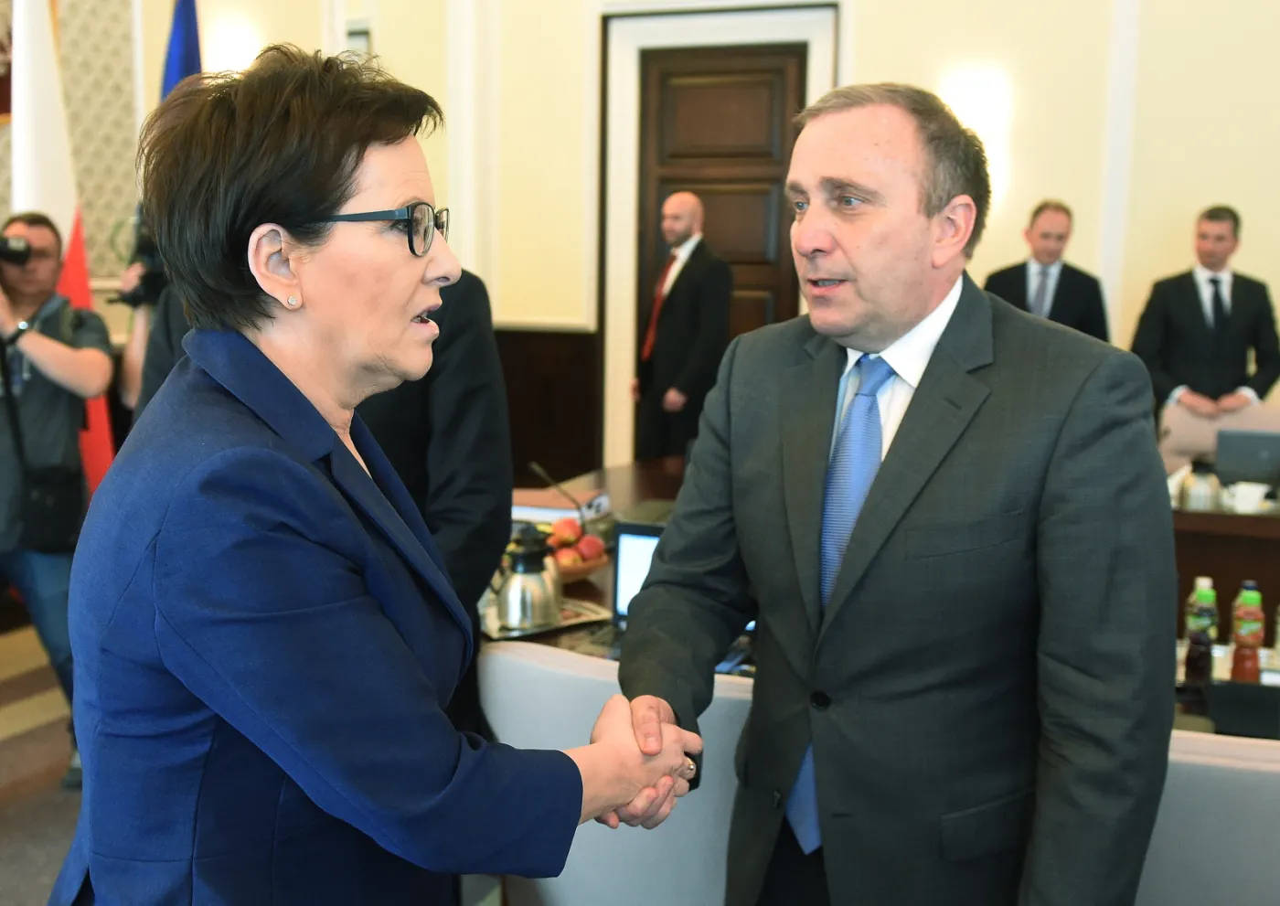 Ewa Kopacz i Grzegorz Schetyna